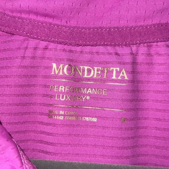 Mondetta Women's Purple Running 1/4 Zip Jacket Size M - Picture 4 of 8
